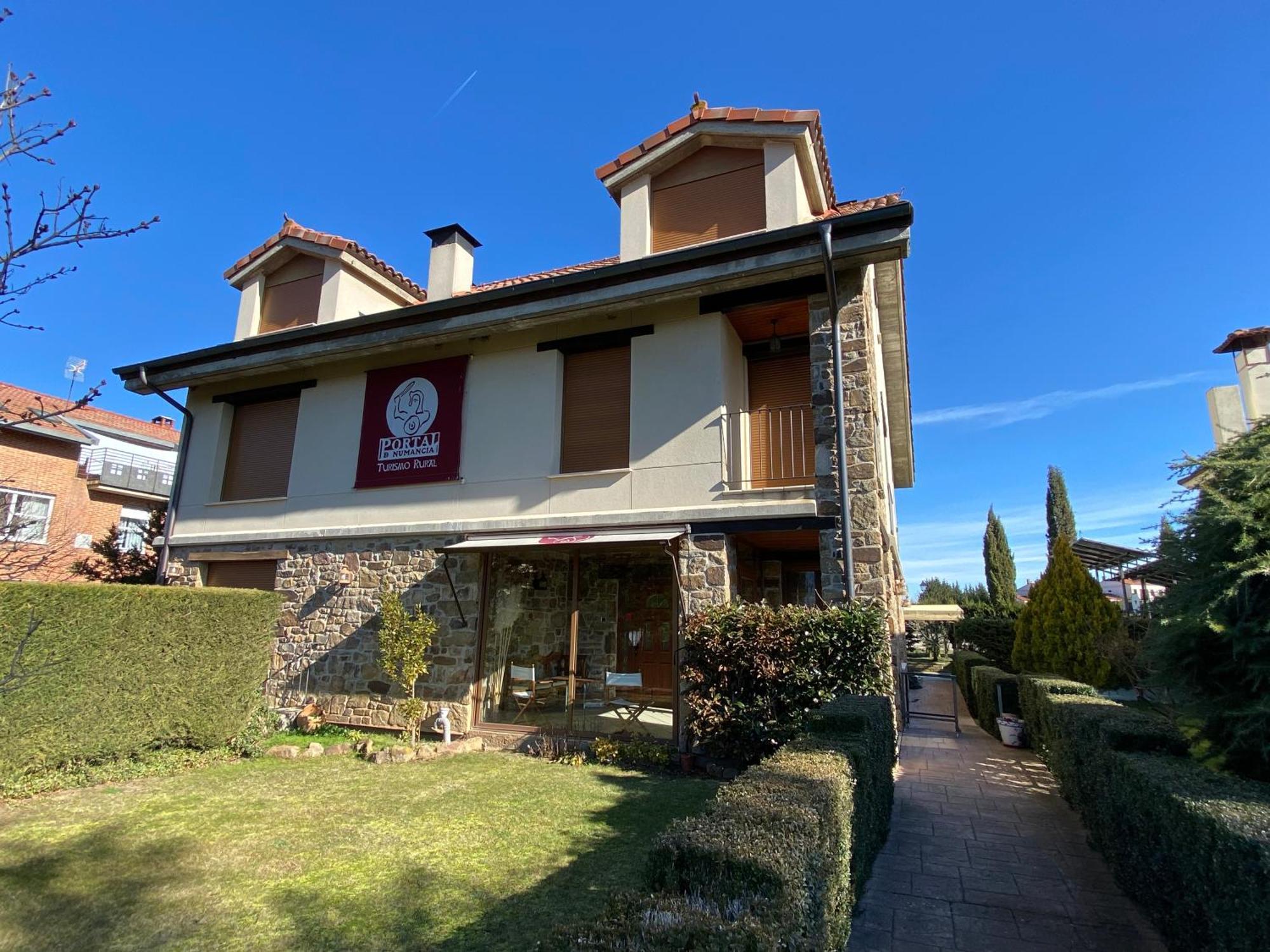 Casa Rural Portal De Numancia Ll Garray Esterno foto
